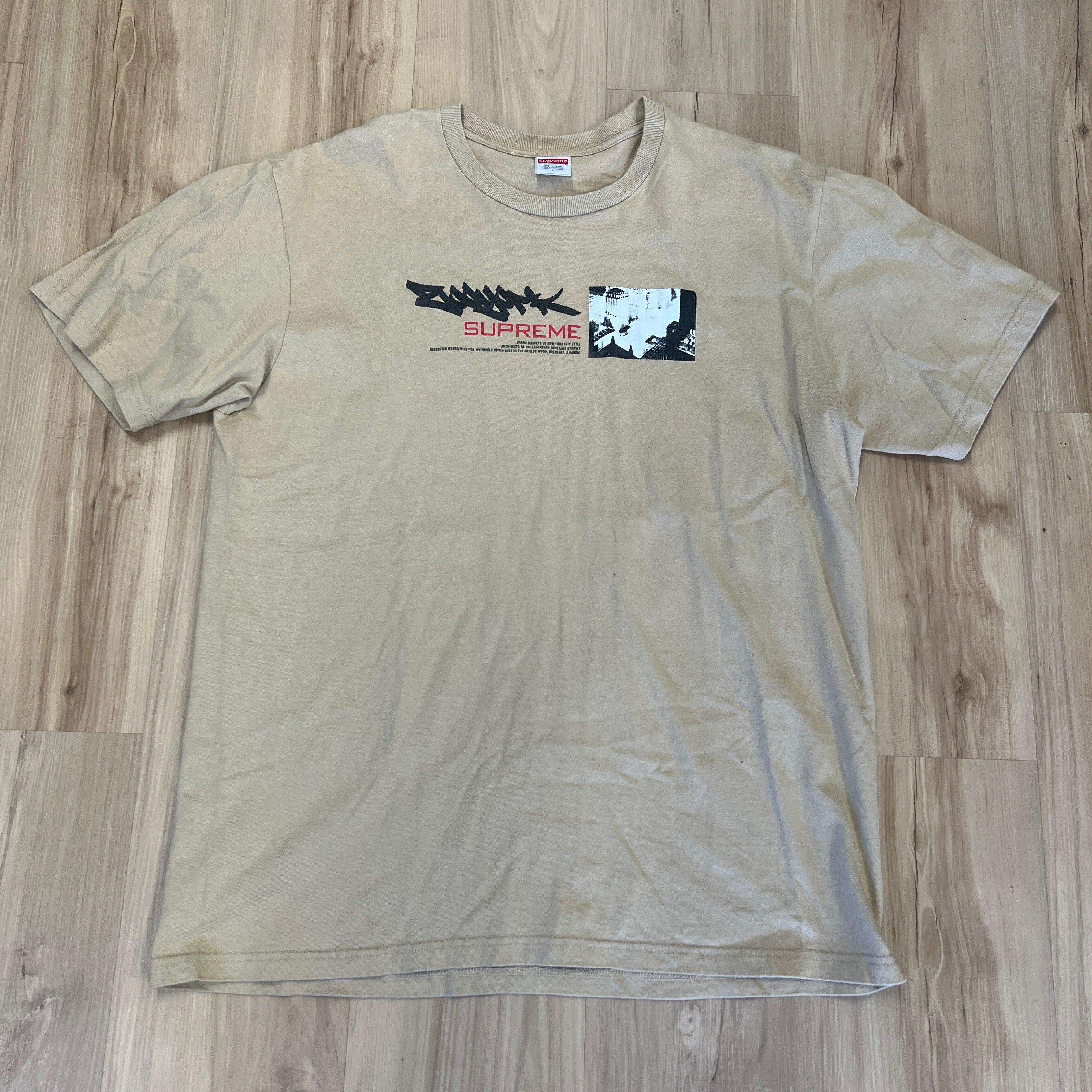 Supreme Zoo York Dynasty T-shirt Khaki – Holy Ground Supreme Zoo York Dynasty T-shirt Khaki – Holy Ground