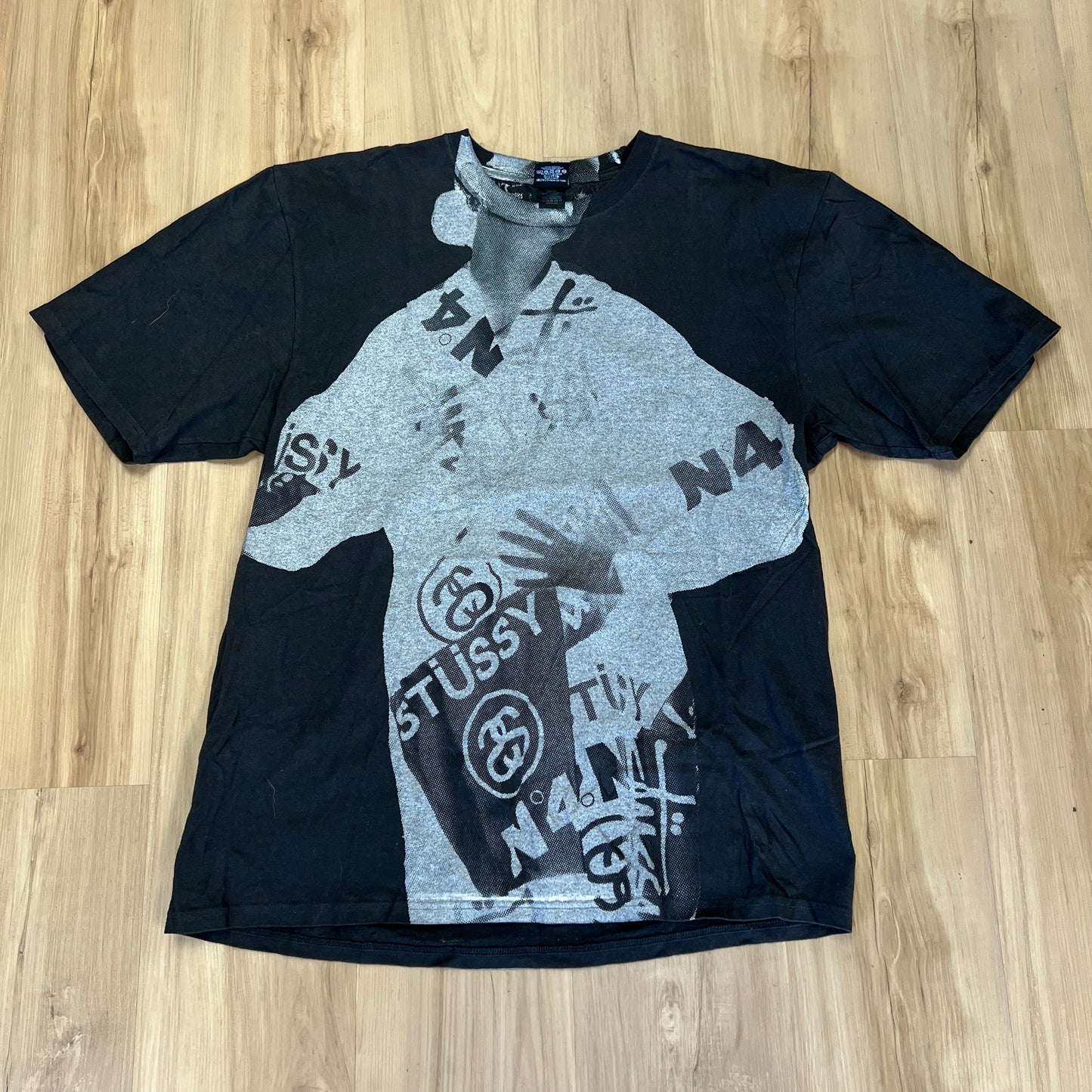 Stüssy Paris Tee Black