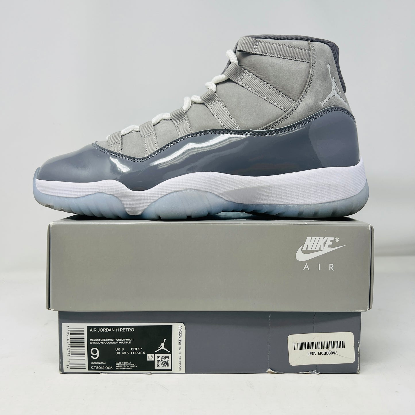 Jordan 11 Retro Cool Grey (2021)