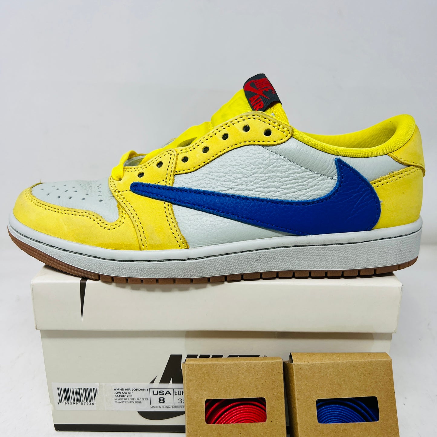 Jordan 1 Retro Low OG SP Travis Scott Canary (Women's)