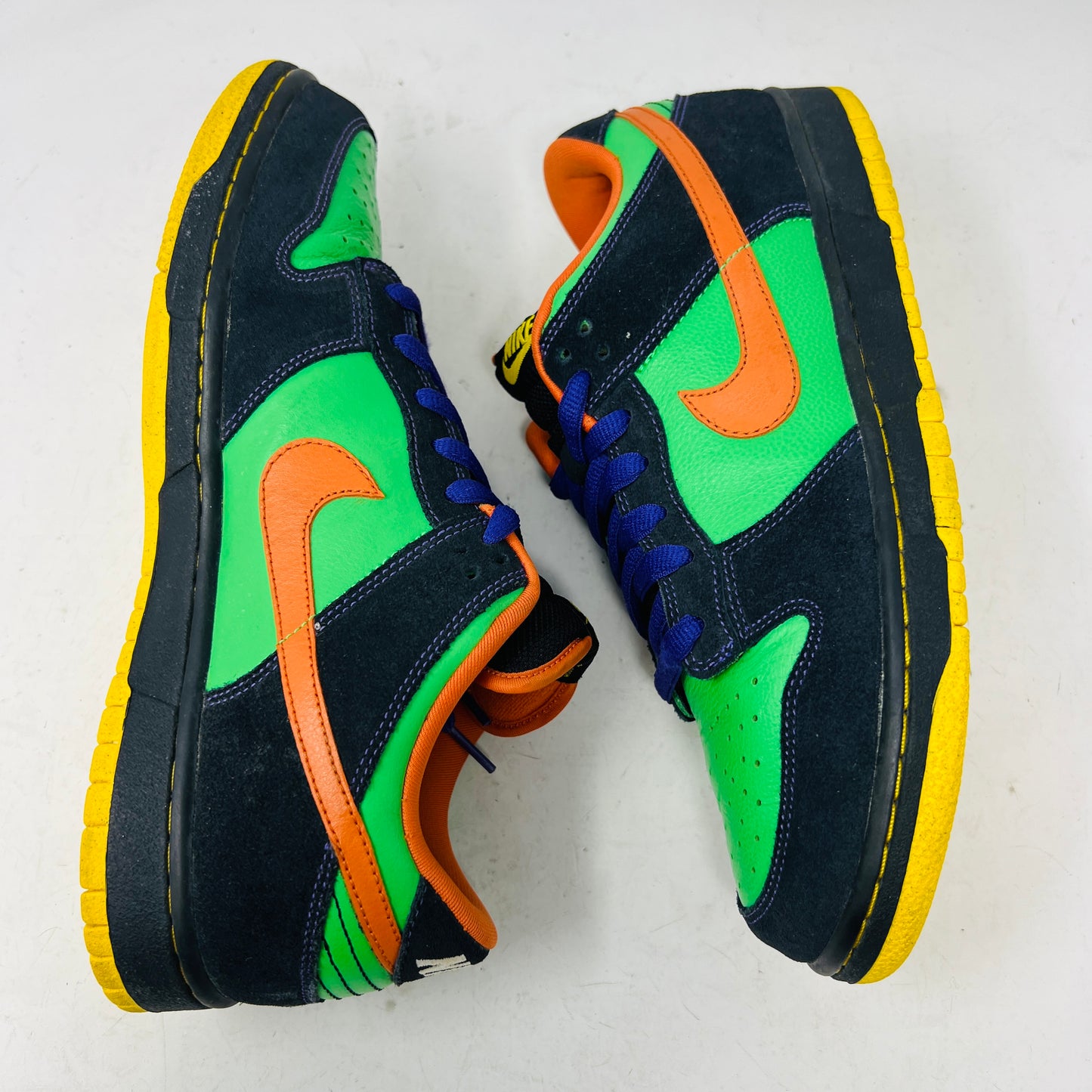 Nike SB Dunk Low Green Spark Hoop Orange