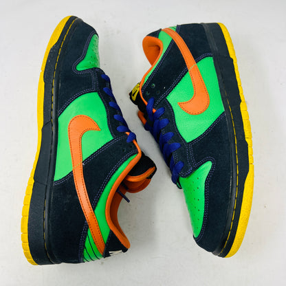 Nike SB Dunk Low Green Spark Hoop Orange