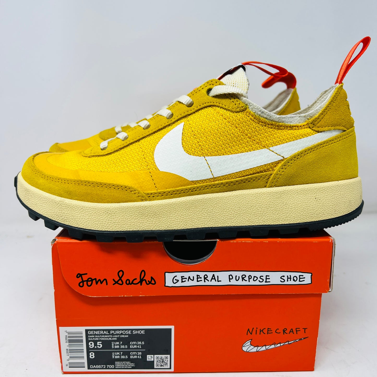 NikeCraft General Purpose Shoe Tom Sachs Archive Dark Sulfur