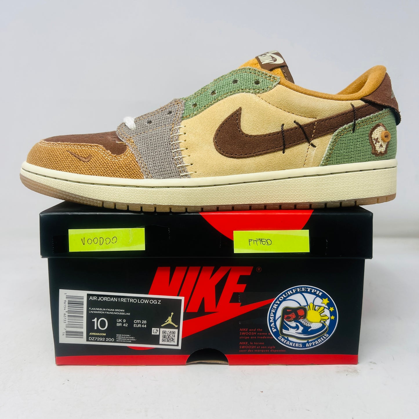 Jordan 1 Retro Low OG Zion Williamson Voodoo