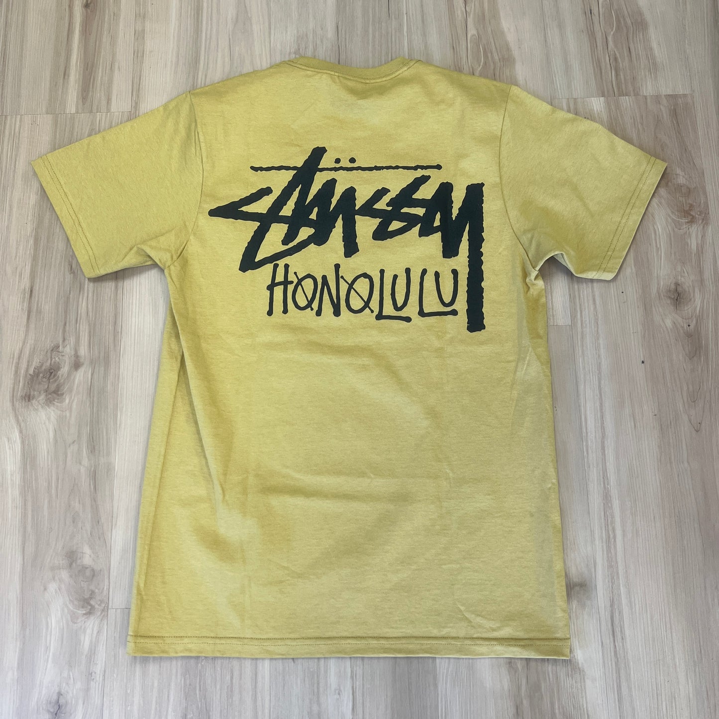 Stüssy Honolulu Chapter T-shirt Curry/Yellow