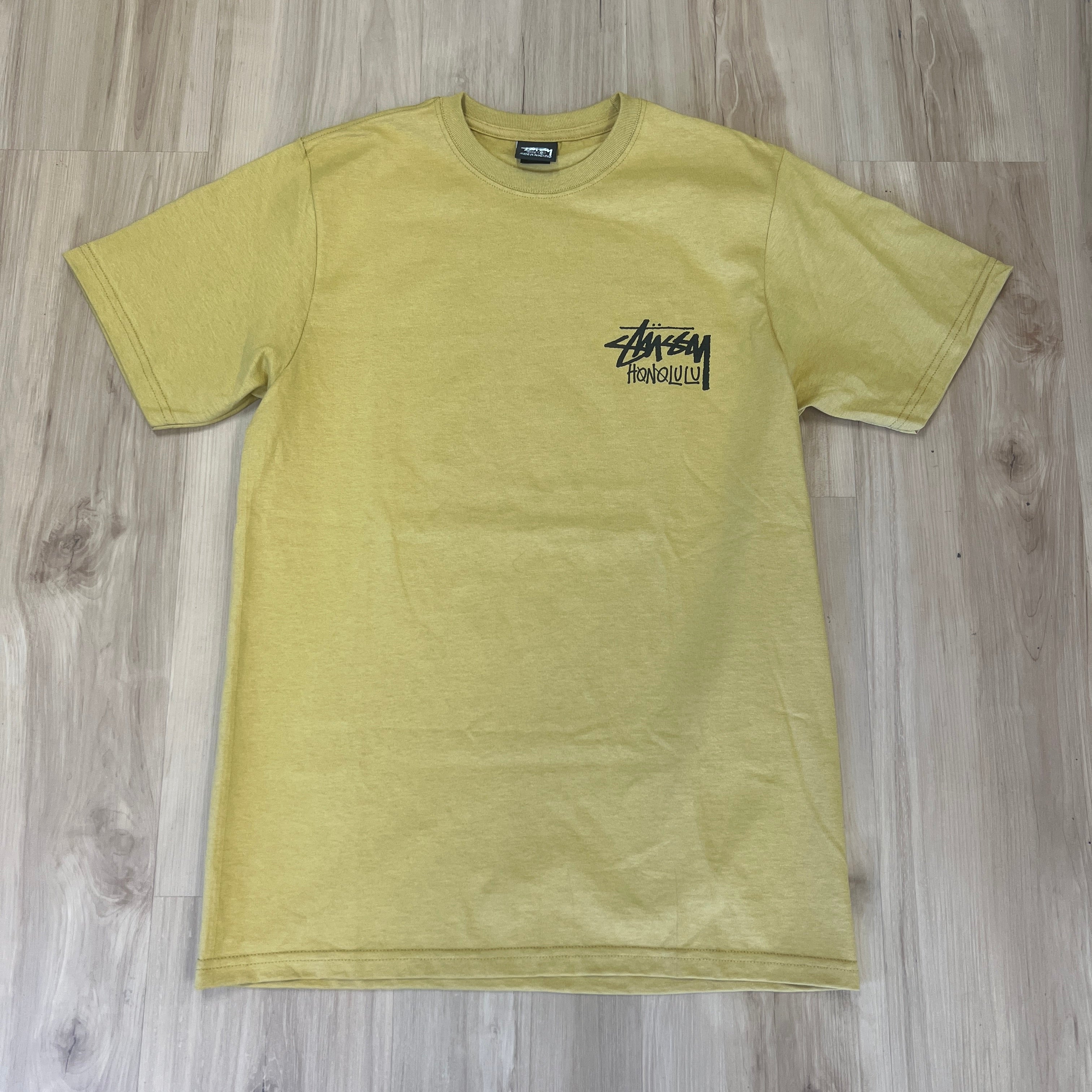 Stüssy Honolulu Chapter T-shirt Curry/Yellow – Holy Ground