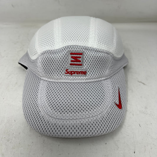 Supreme Nike Shox Running Hat White