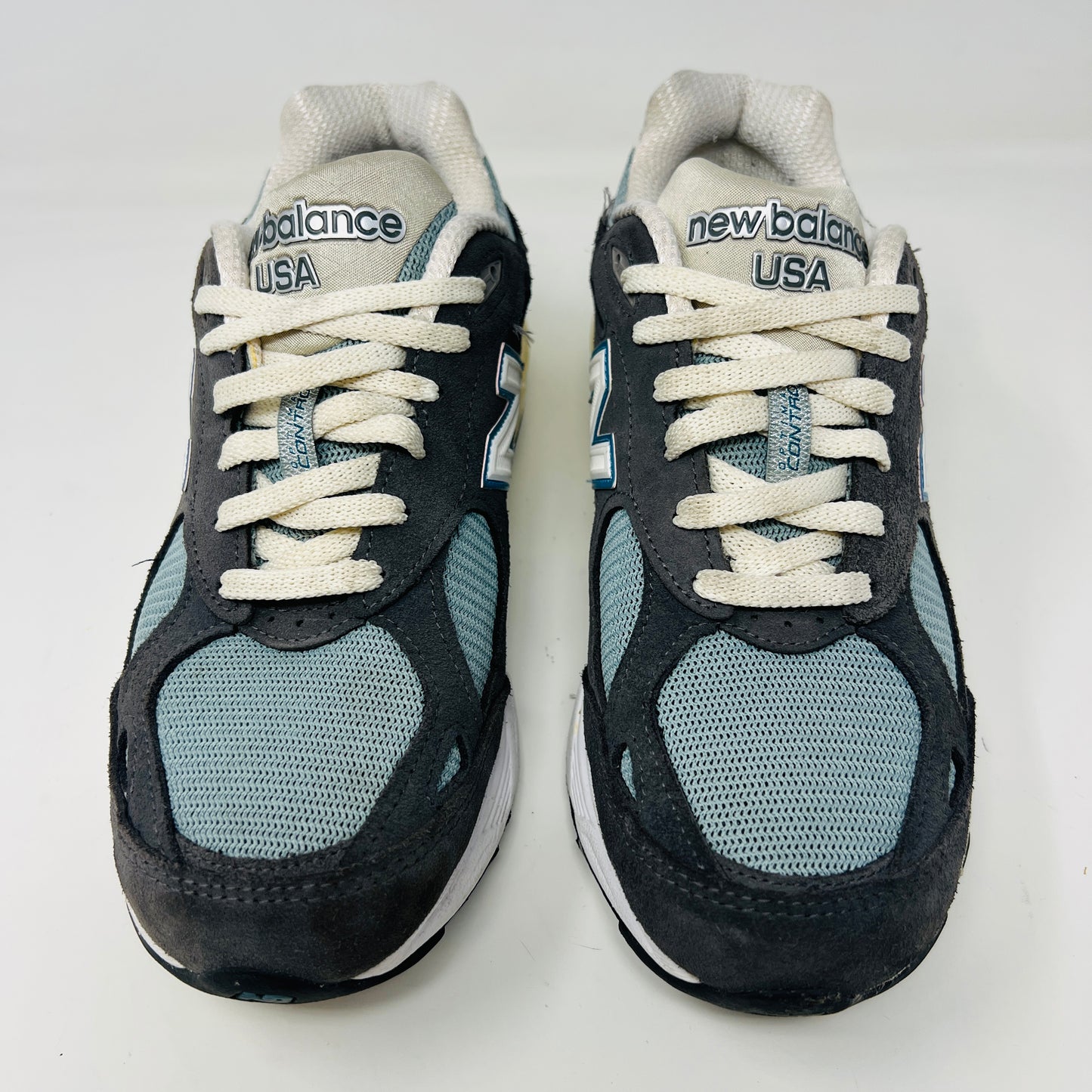 New Balance 990v3 MiUSA Kith Steel Blue