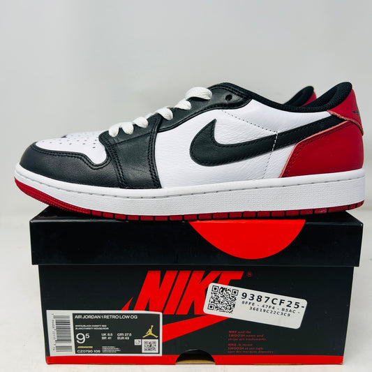 Jordan 1 Retro Low OG Black Toe (2023)