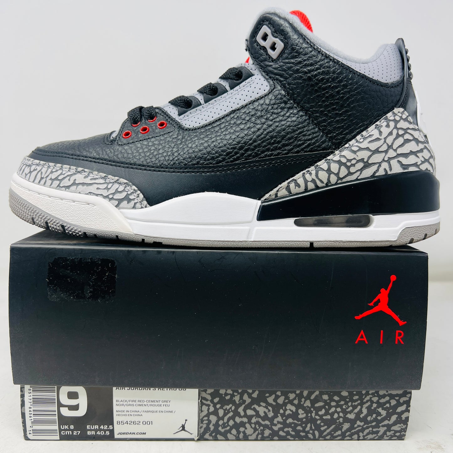Jordan 3 Retro Black Cement (2018)