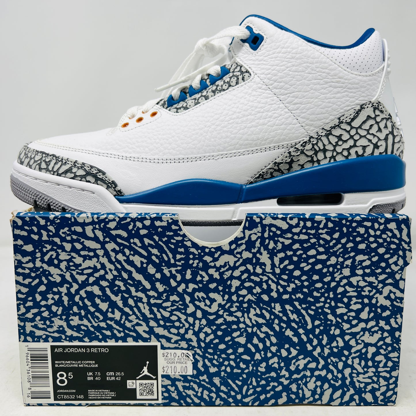 Jordan 3 Retro Wizards