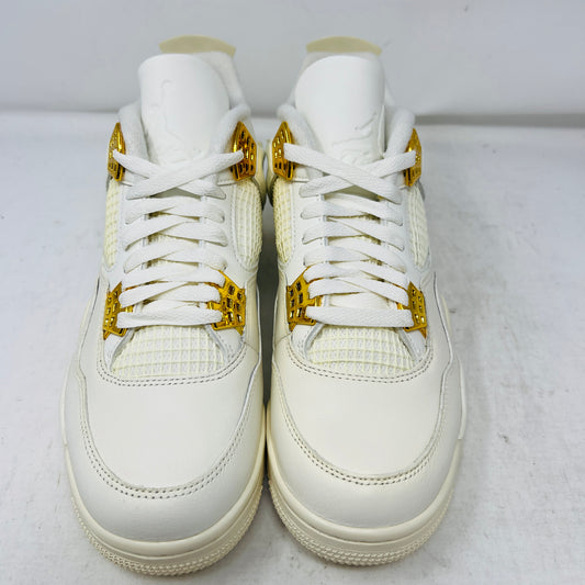 Jordan 4 Retro Metallic Gold (Women's)