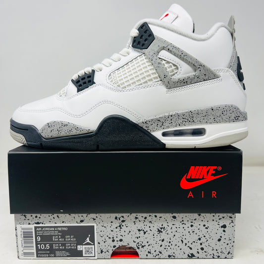 Jordan 4 Retro White Cement (2025)