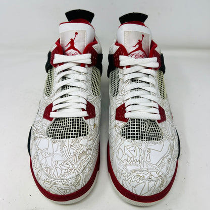 Jordan 4 Retro White Laser