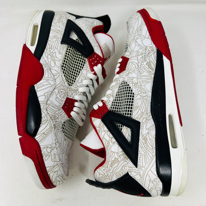 Jordan 4 Retro White Laser