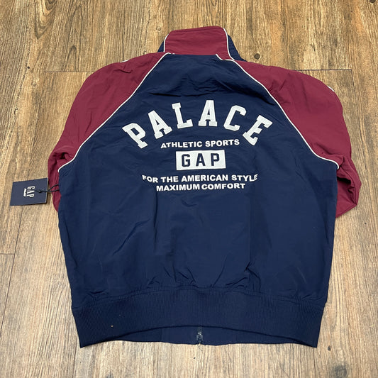 Palace x Gap Nylon Track Top Navy/Red