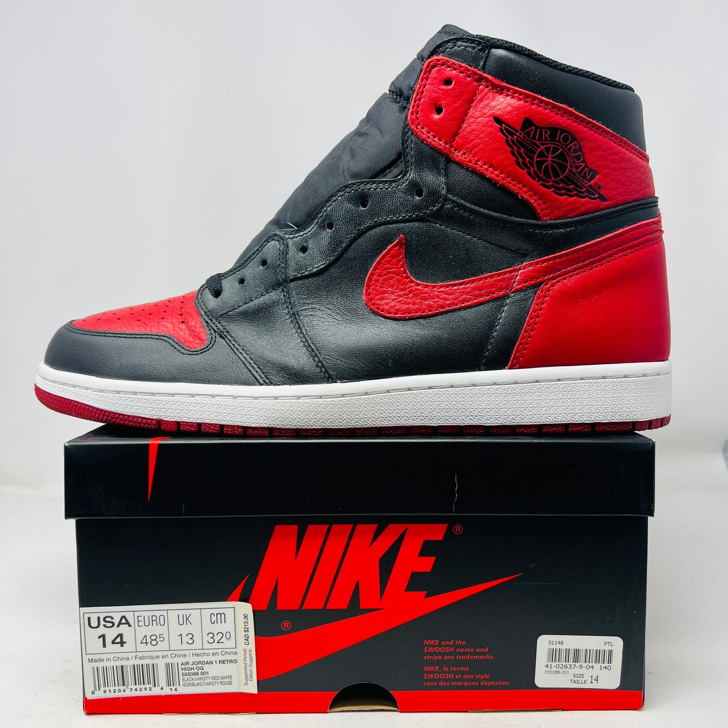 Jordan 1 Retro High Bred Banned (2016)