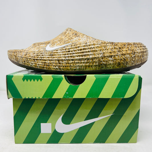 Nike ReactX Rejuven8 Slide .SWOOSH Touch Grass Wheat