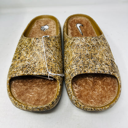 Nike ReactX Rejuven8 Slide .SWOOSH Touch Grass Wheat
