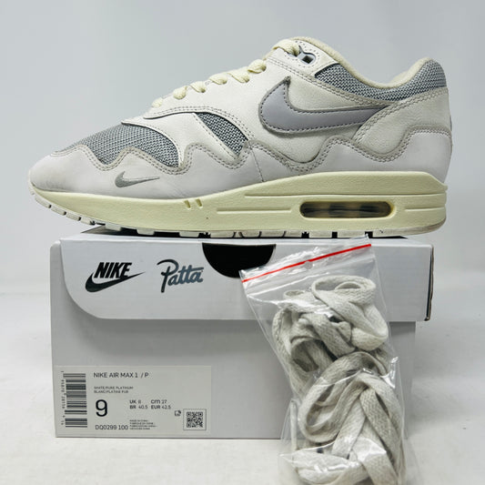 Nike Air Max 1 Patta Waves White