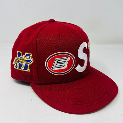 Supreme Mascots S Logo New Era 59Fifty Fitted Cap Red