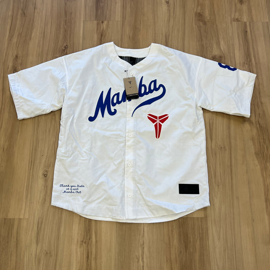 Nike x Kobe Bryant Baseball Jersey White/Game Royal