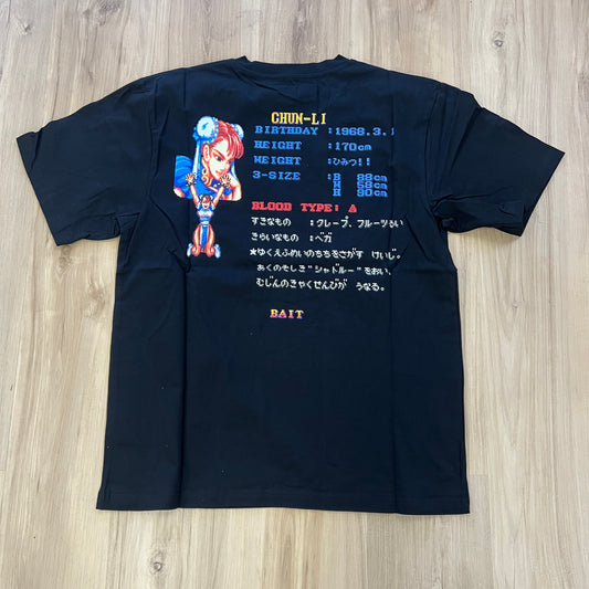 BAIT x Street Fighter "Select Your Fighter" Chun-Li t-shirt Black