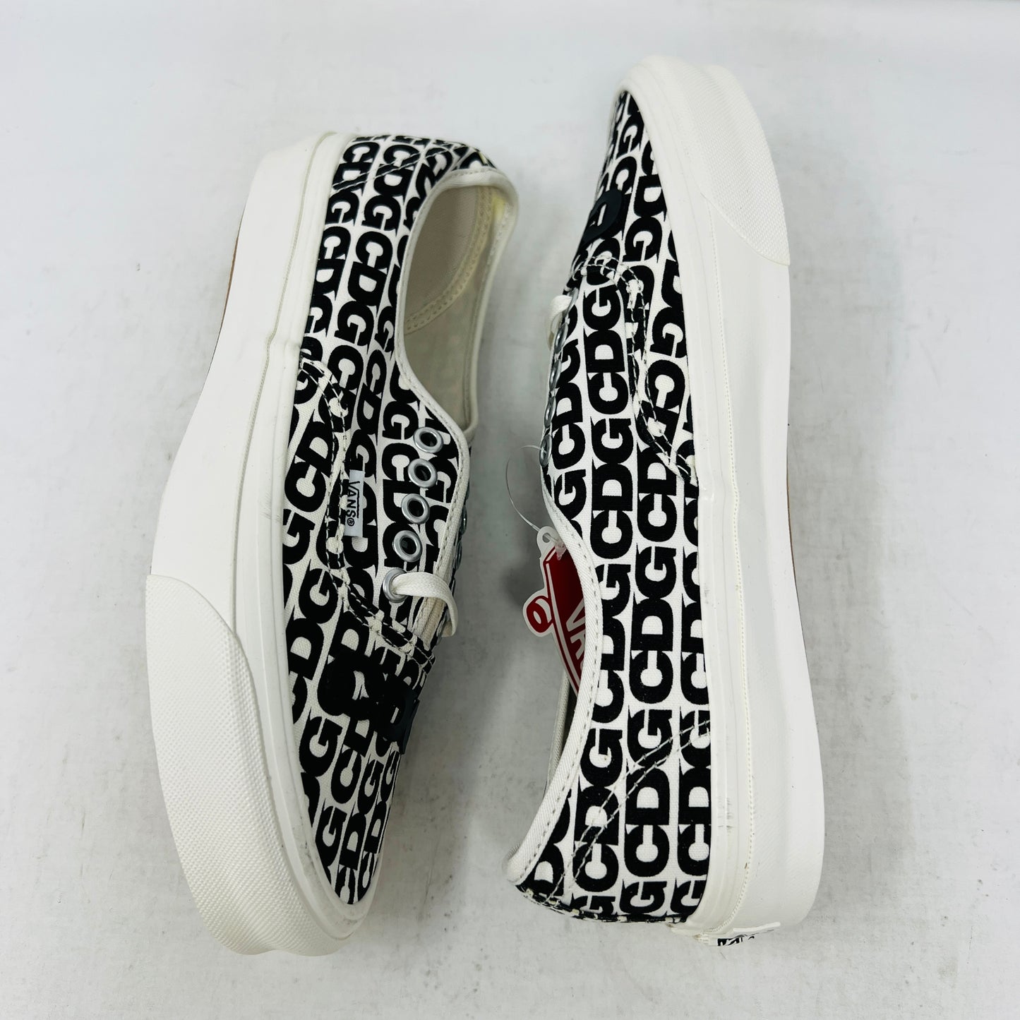 Vans Authentic Comme des Garcons Black Heel Tab (Curved Rubber)