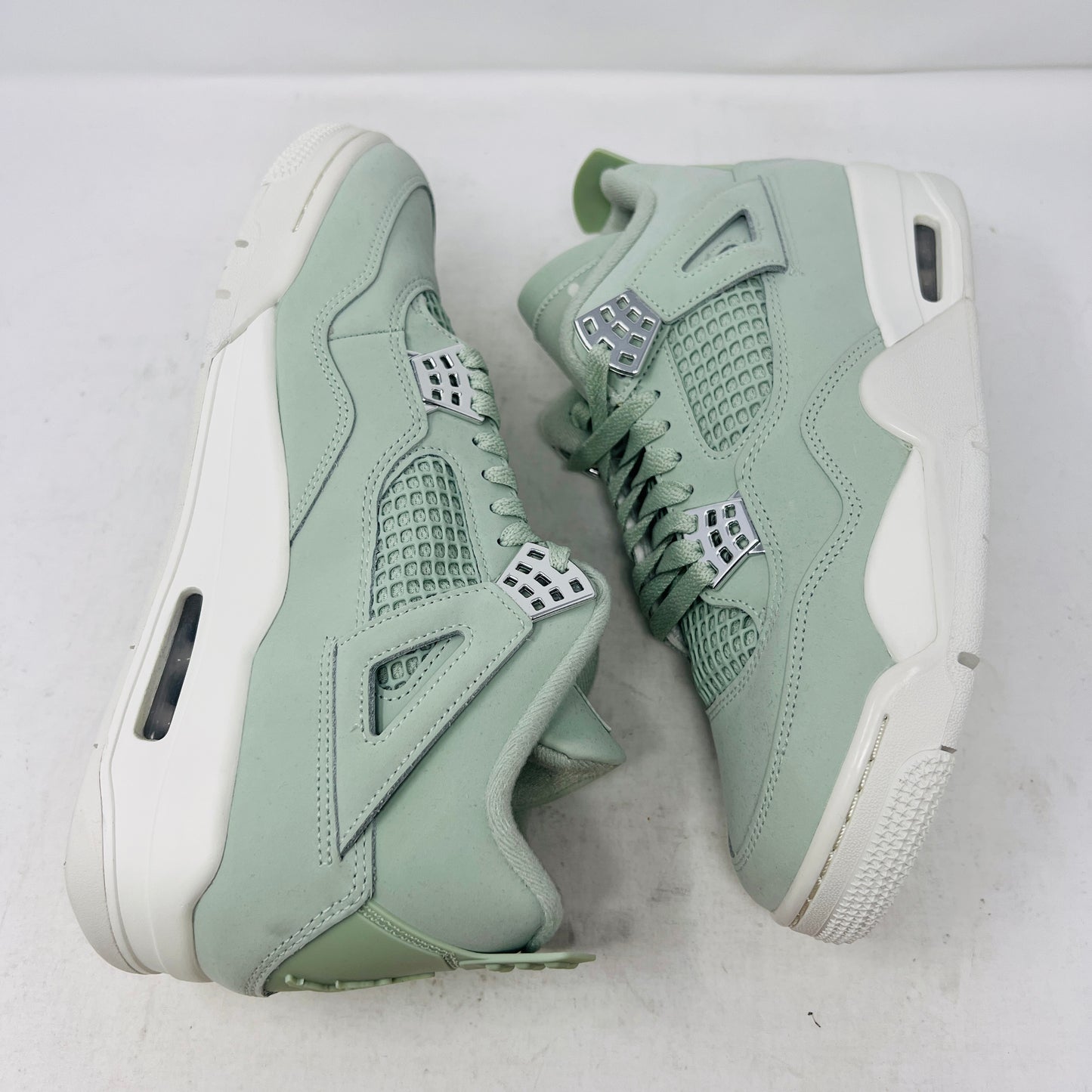 Jordan 4 Retro Seafoam Sail (Women's)