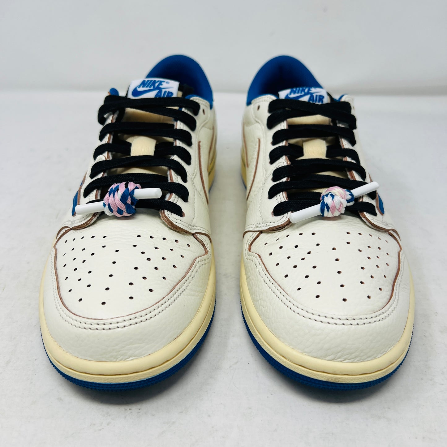 Jordan 1 Retro Low OG SP Fragment x Travis Scott Sail Military Blue