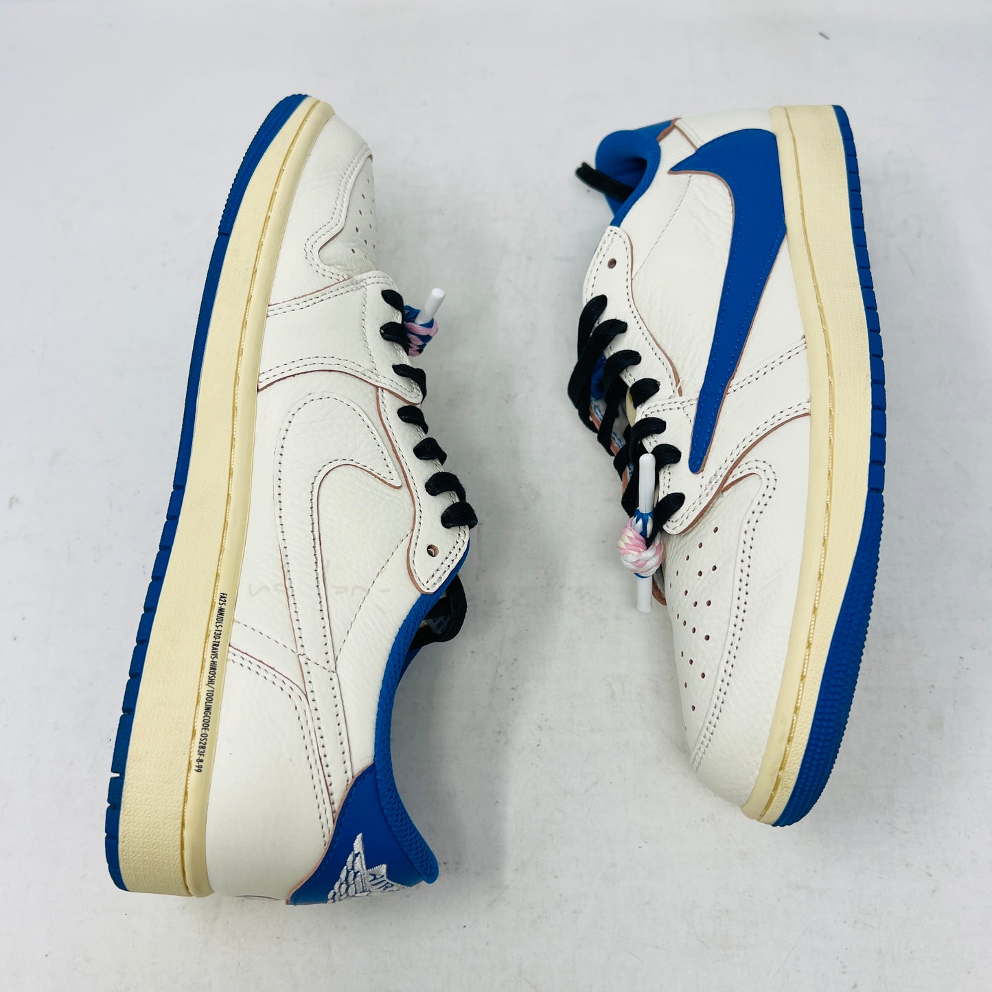 Jordan 1 Retro Low OG SP Fragment x Travis Scott Sail Military Blue