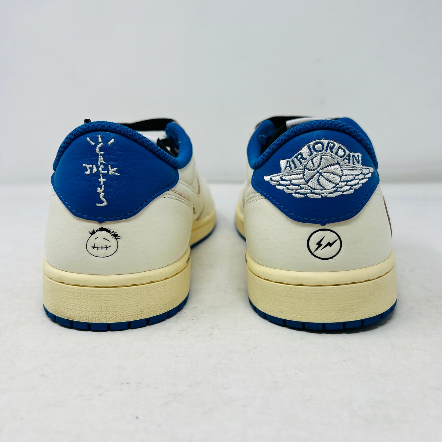 Jordan 1 Retro Low OG SP Fragment x Travis Scott Sail Military Blue