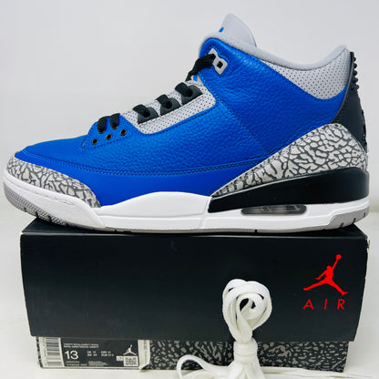 Jordan 3 Retro Varsity Royal Cement