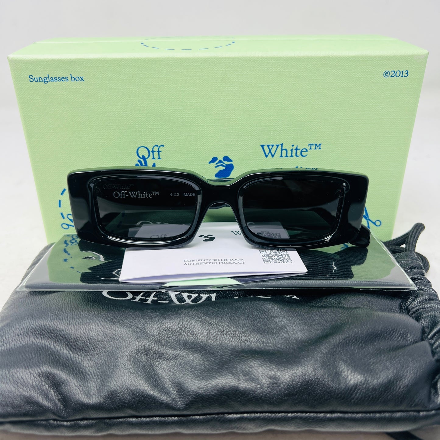 OFF-WHITE Arthur Square Frame Sunglasses