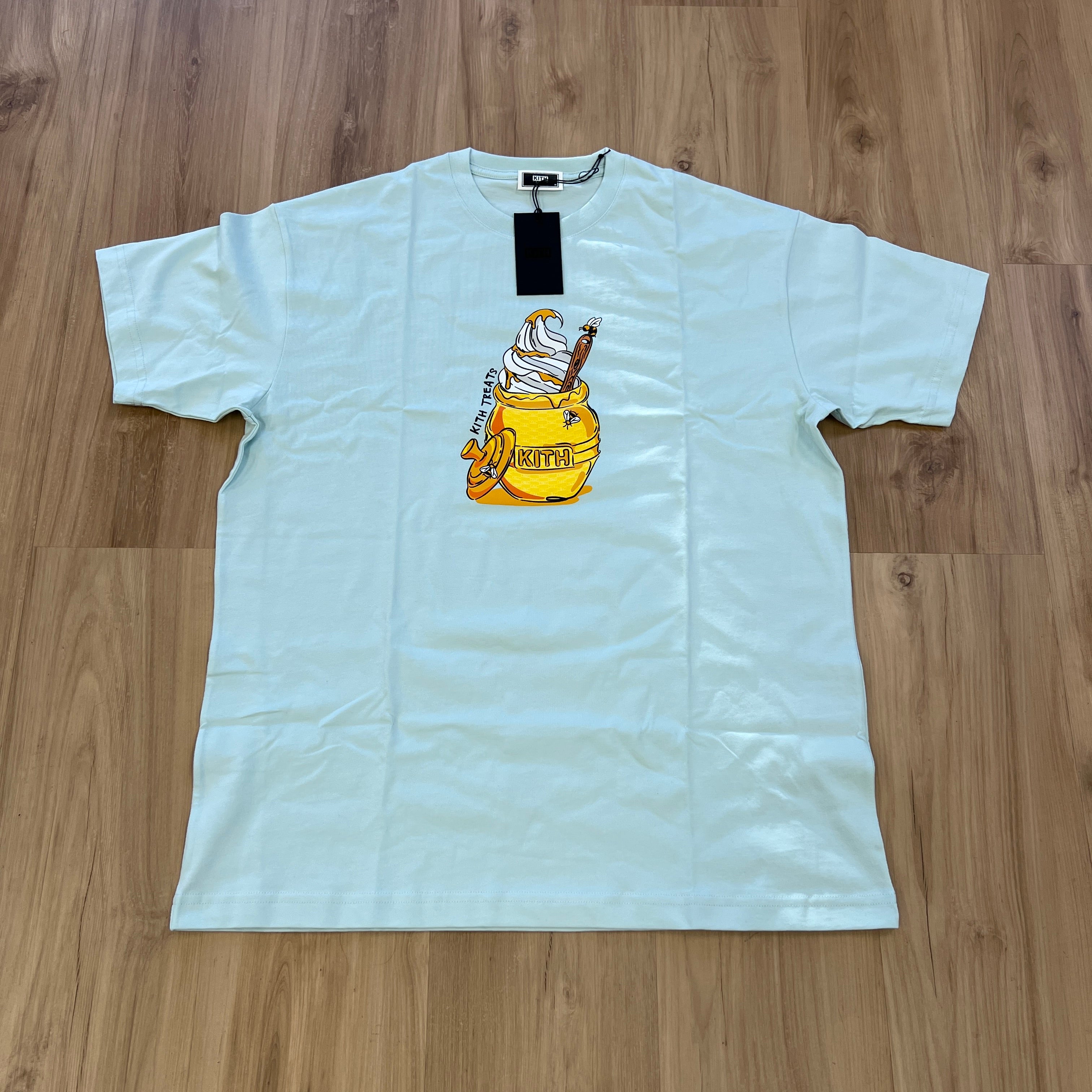 Kith Treats Champions Vintage Tee Light Heather Grey – Holy Ground