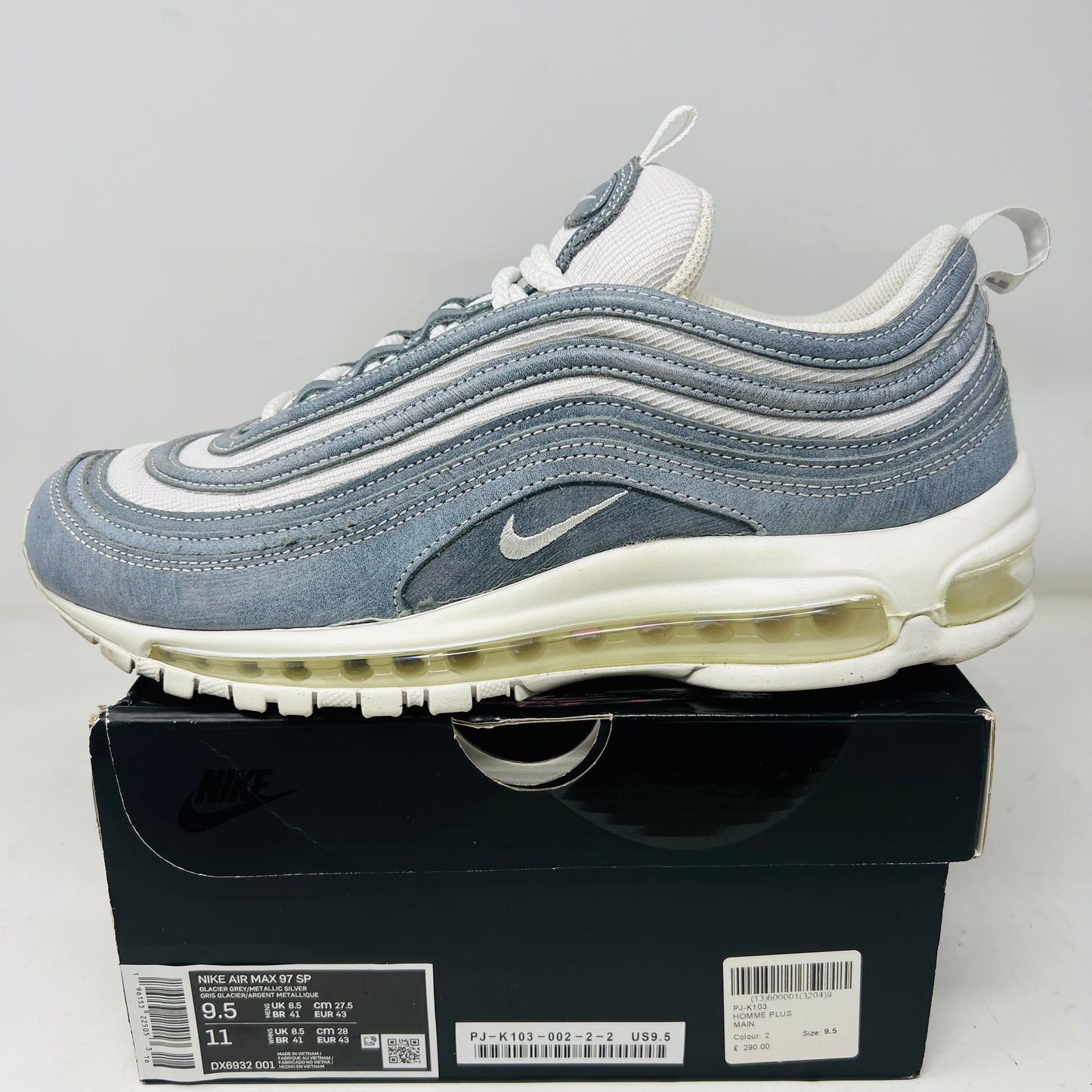 Nike Air Max 97 Comme des Garcons Homme Plus Glacier Grey