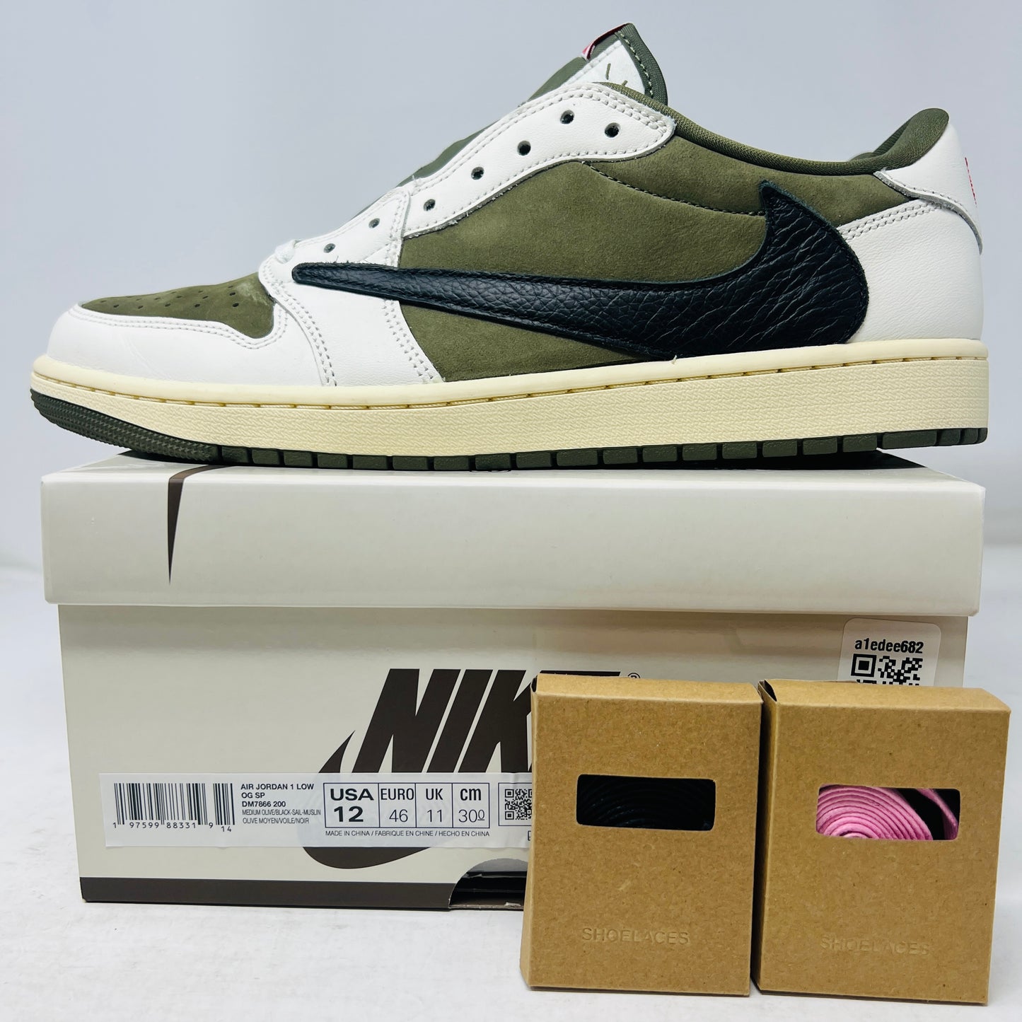 Jordan 1 Retro Low OG SP Travis Scott Medium Olive