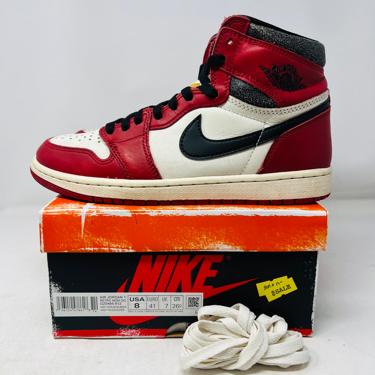 Jordan 1 Retro High OG Chicago Lost and Found – Holy Ground