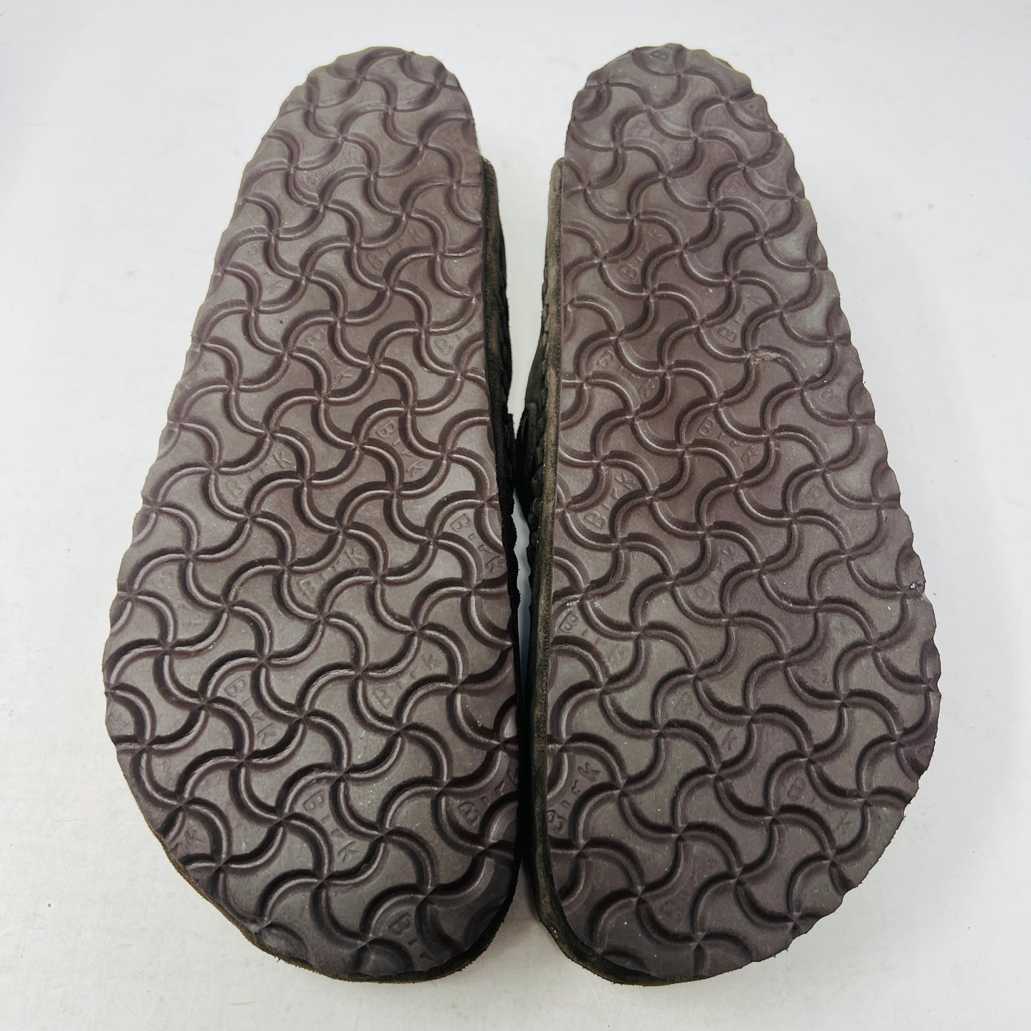 Birkenstock Boston Braided Suede Kith Mocca