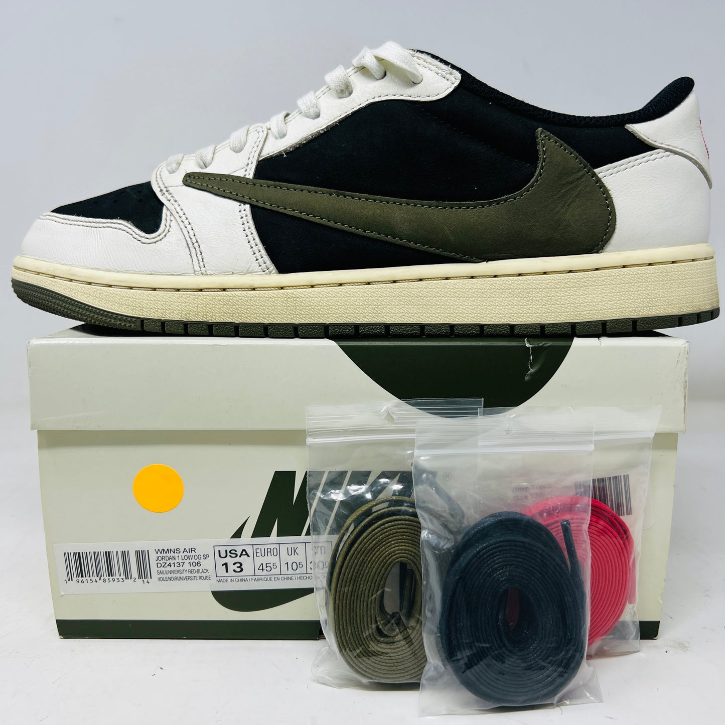 Jordan 1 Retro Low OG SP Travis Scott Olive W