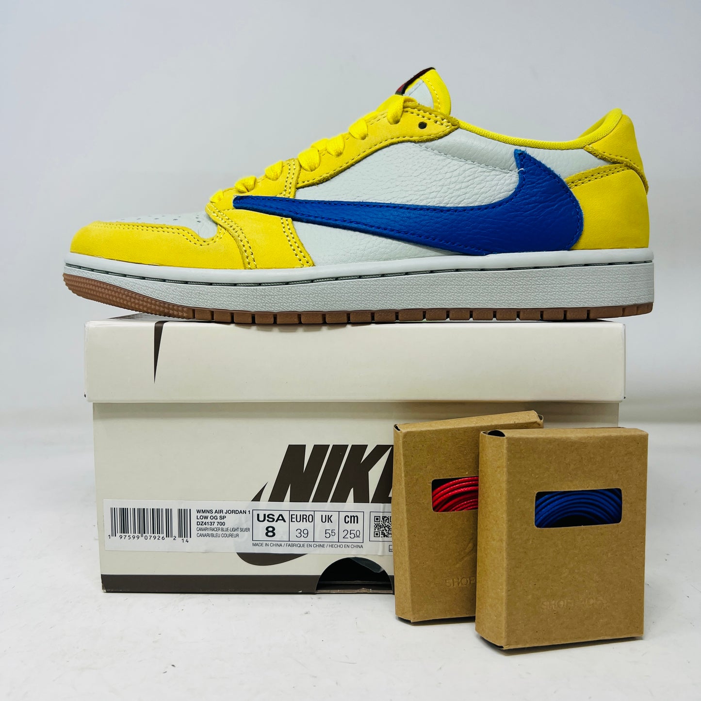 Jordan 1 Retro Low OG SP Travis Scott Canary (Women's)