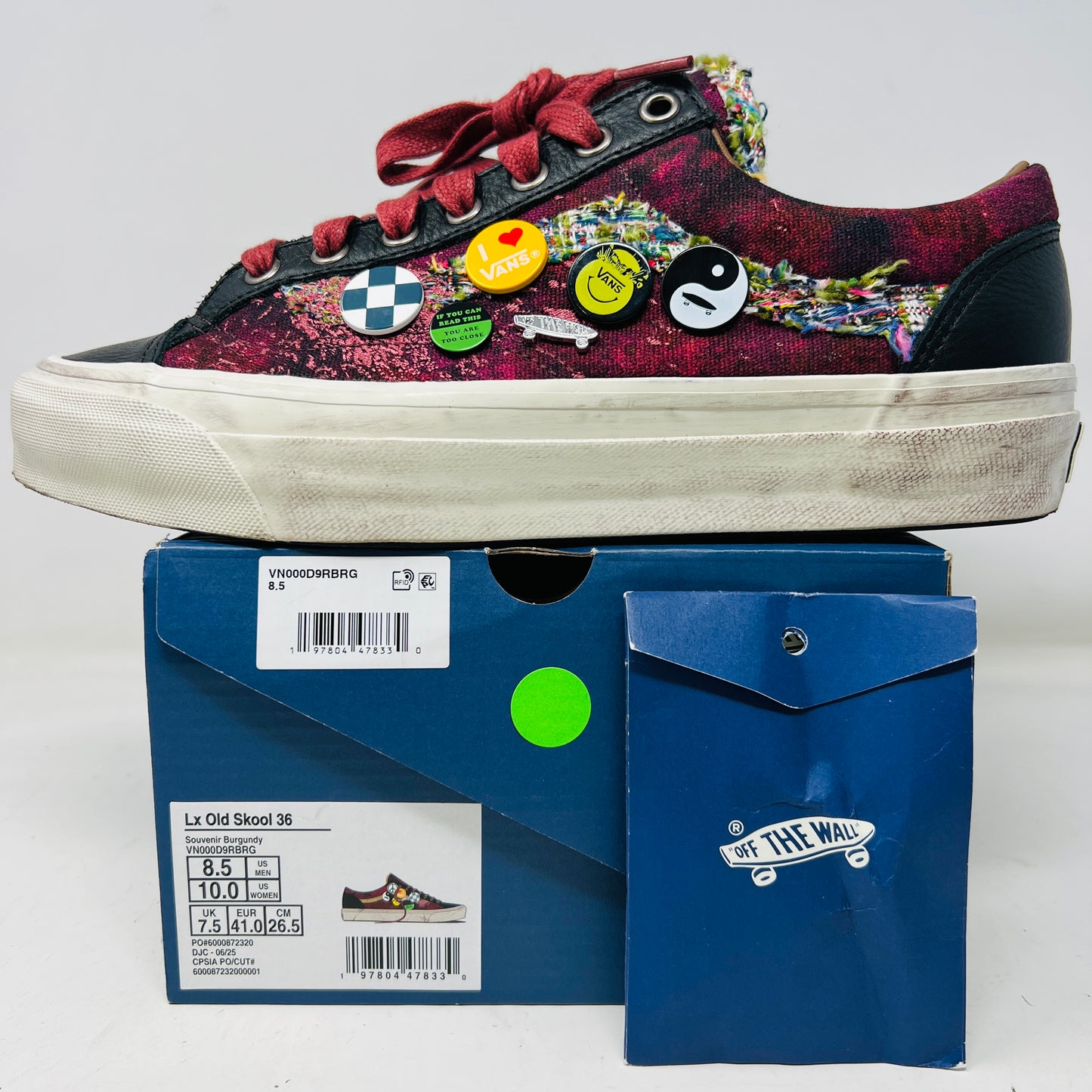 Vans Old Skool 36 LX Souvenir Burgundy