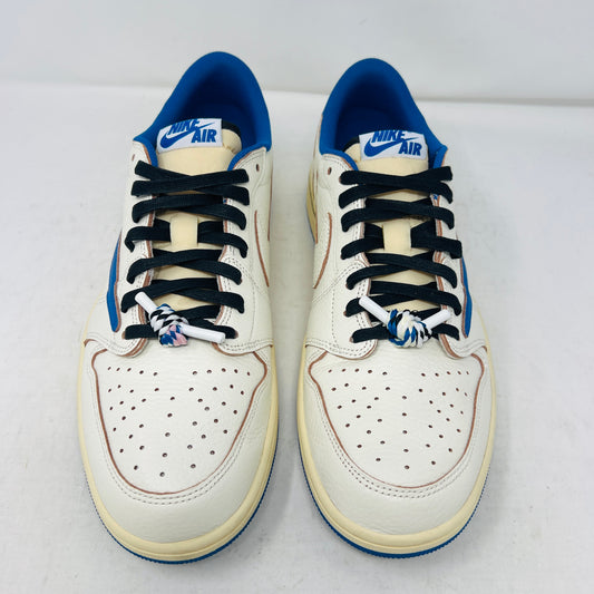 Jordan 1 Retro Low OG SP Fragment x Travis Scott Sail Military Blue