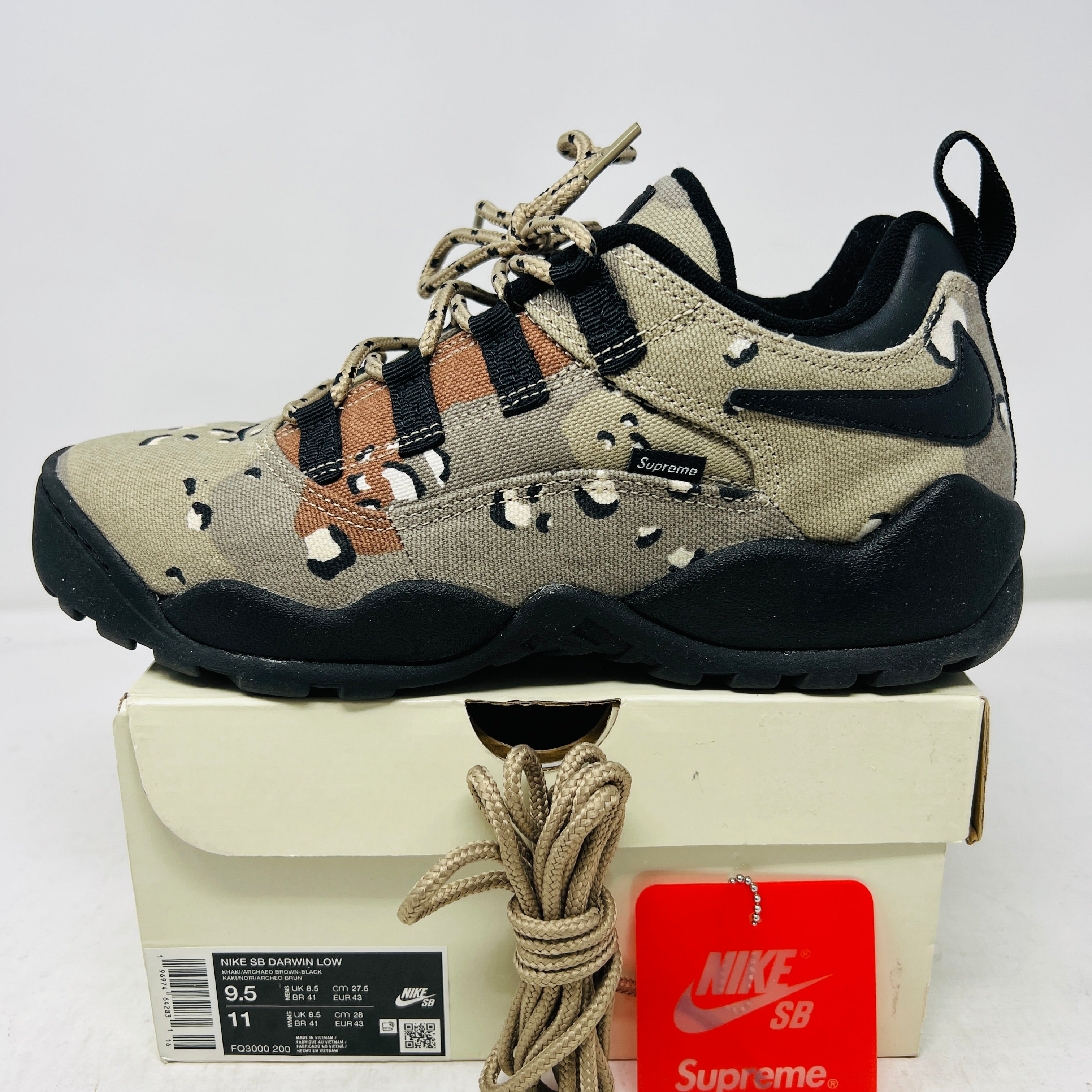 Nike SB Darwin Low Supreme Desert Camo – Holy Ground