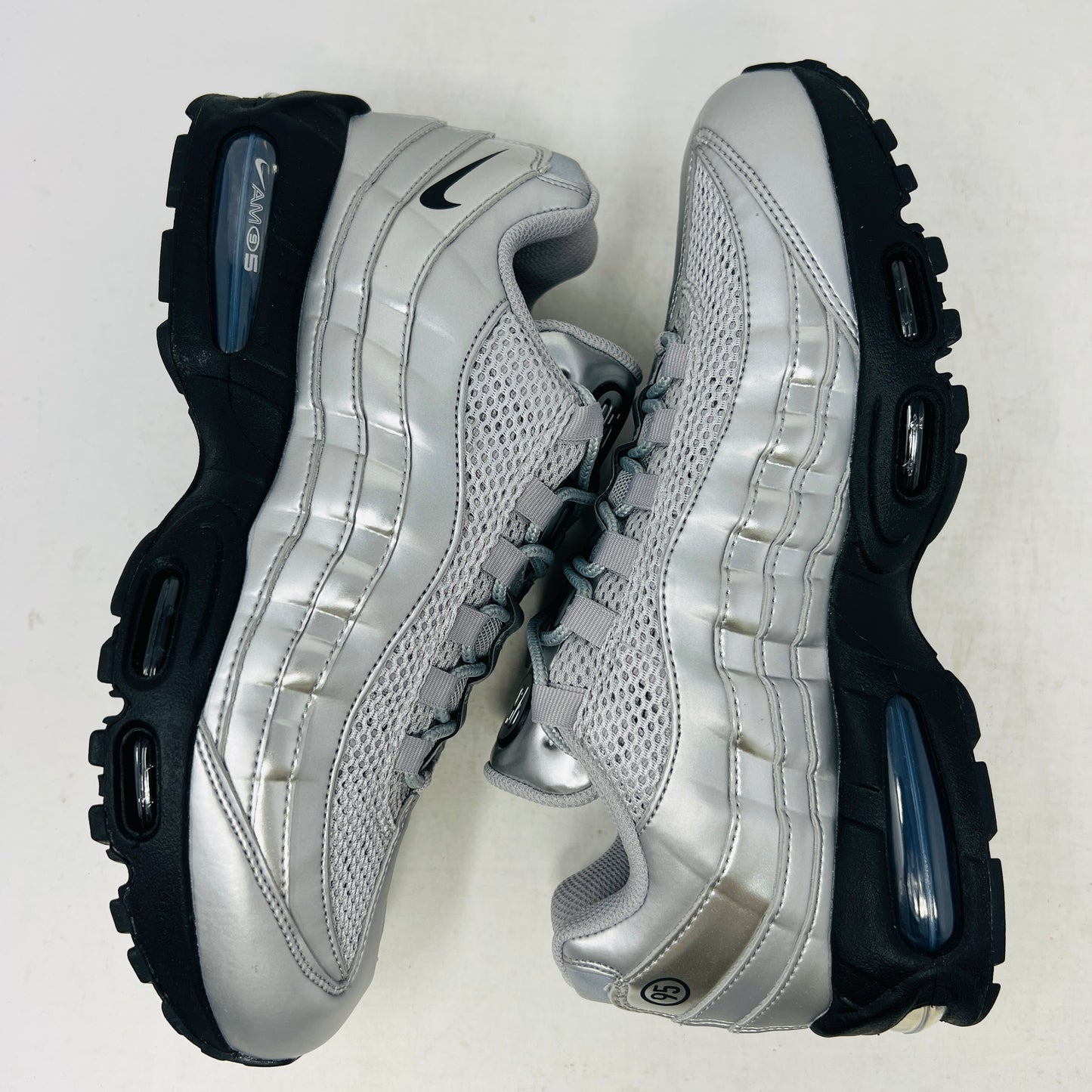 Nike Air Max 95 SE Big Bubble Total 90 Metallic Silver