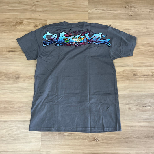 Supreme Tag Tee Charcoal