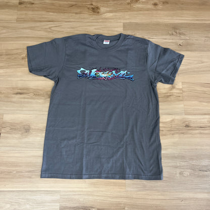 Supreme Tag Tee Charcoal