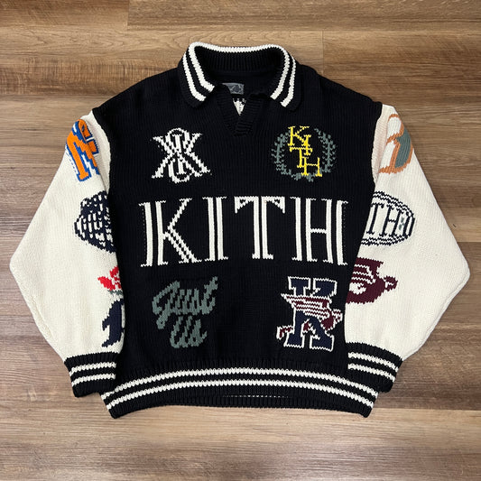 Kith Nelson Rugby Sweater Black