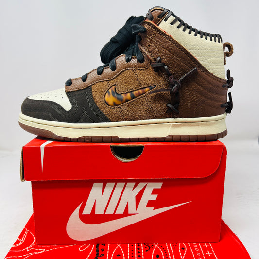 Nike Dunk High Bodega Legend Fauna Brown