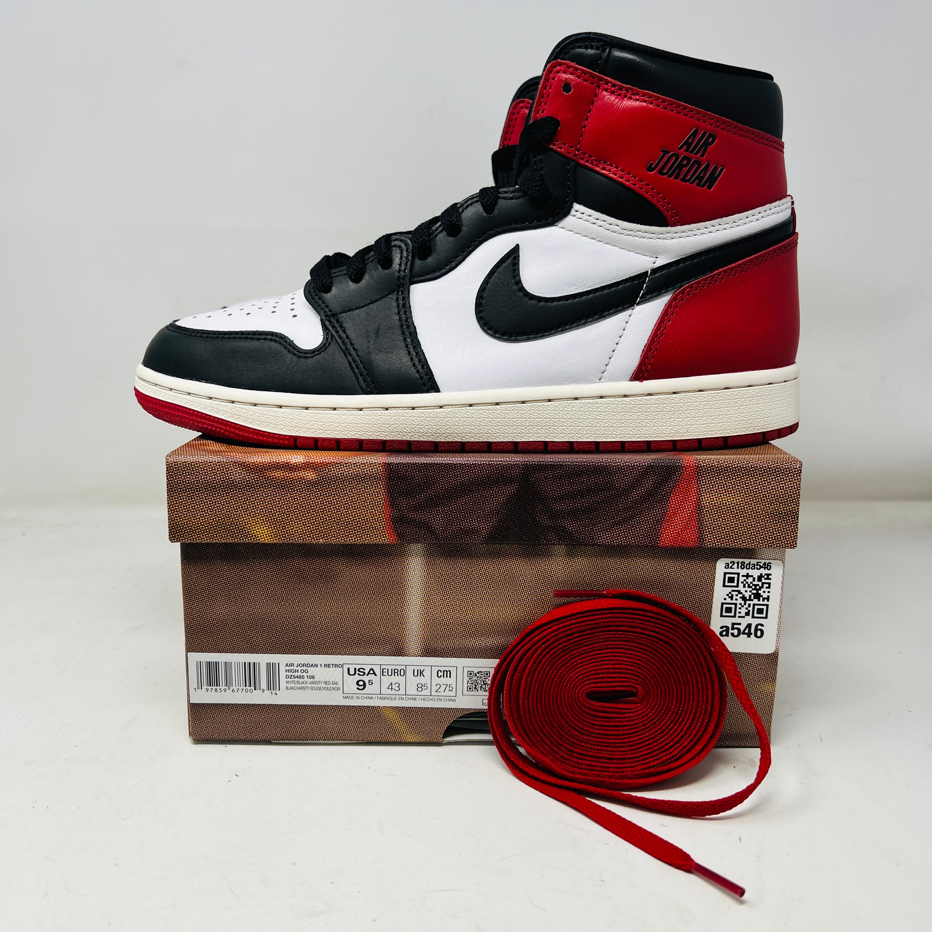 Jordan 1 Retro High OG Black Toe Reimagined – Holy Ground